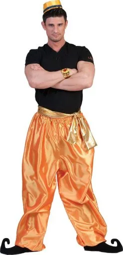 1001 Nachten Broek Goud Man