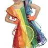 Regenboog Prinses Rebecca Meisje Kostuum