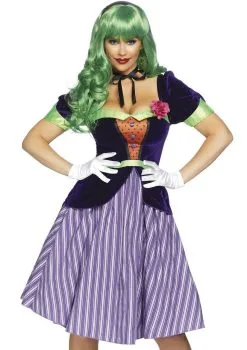 Batman Strip The Joker Kreng Vrouw Kostuum