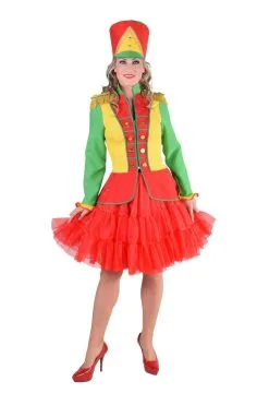 Officier In De Orde Van Carnaval Jas Vrouw