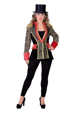 Luipaard Temmer Circus Dompteur Jas Vrouw