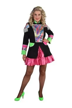 Jas Feest Officier Regenboog Vrouw