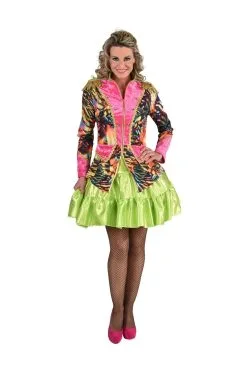 Jas Neon Disco Tijger Vrouw