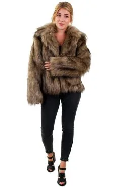 Bontjas Chique Dame Van Adel Vrouw