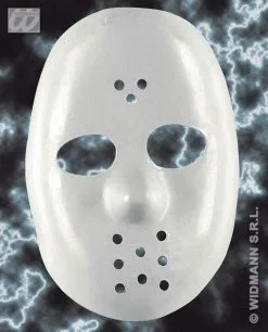 Hockey Masker Wit