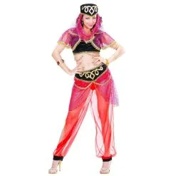 Moderne Harem Danseres Luxe Kostuum Vrouw
