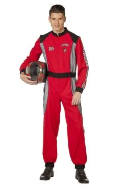 Formule 1 Race Overall Ayrton Man Kostuum