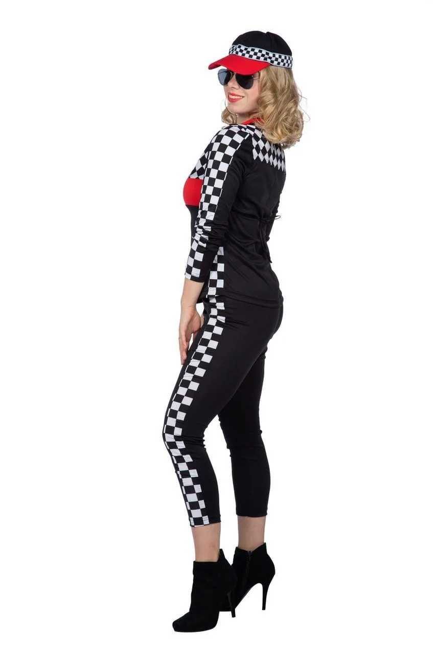 Snelste Dame Op De Track Kelly Vrouw Kostuum - Afbeelding 2