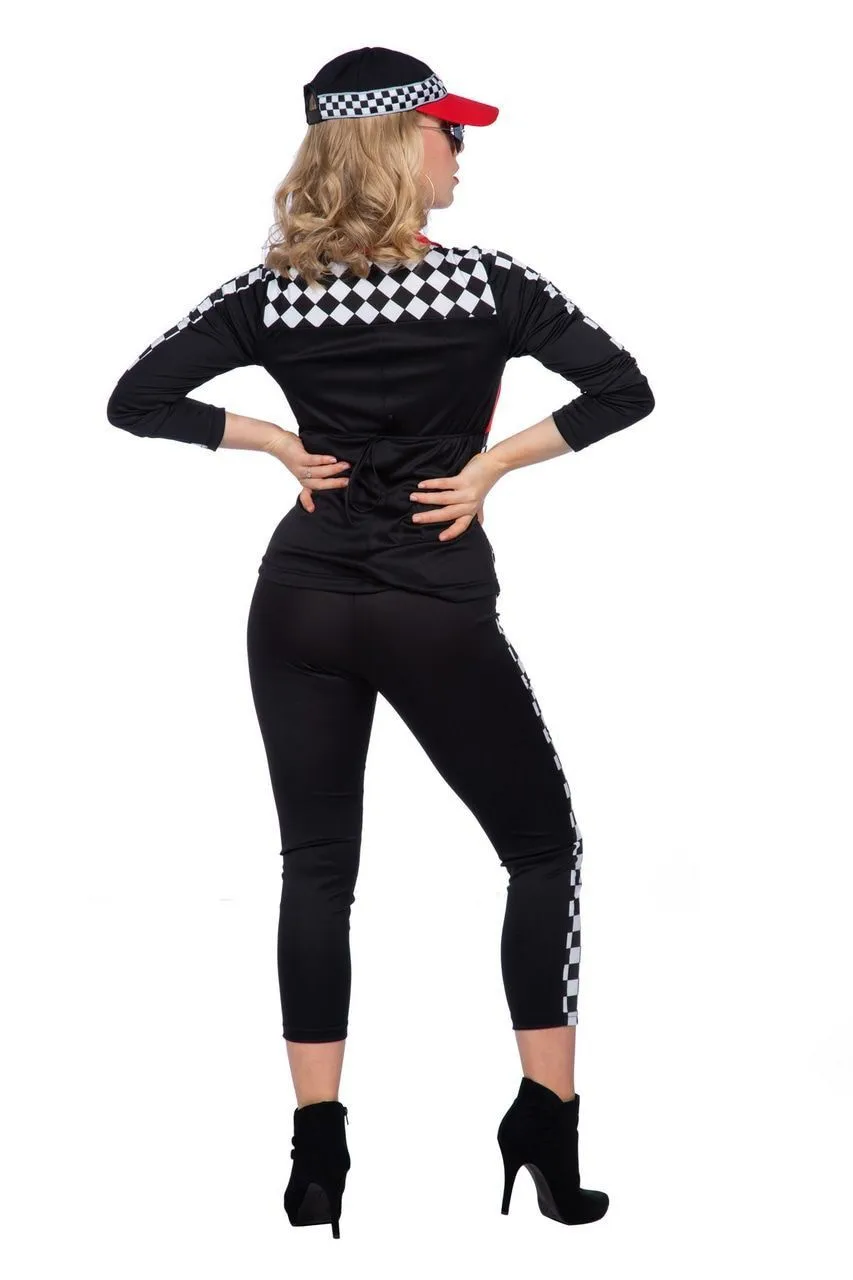 Snelste Dame Op De Track Kelly Vrouw Kostuum - Afbeelding 3