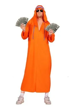 Enorm Rijke Chique Sheik Oranje Holland Man Kostuum